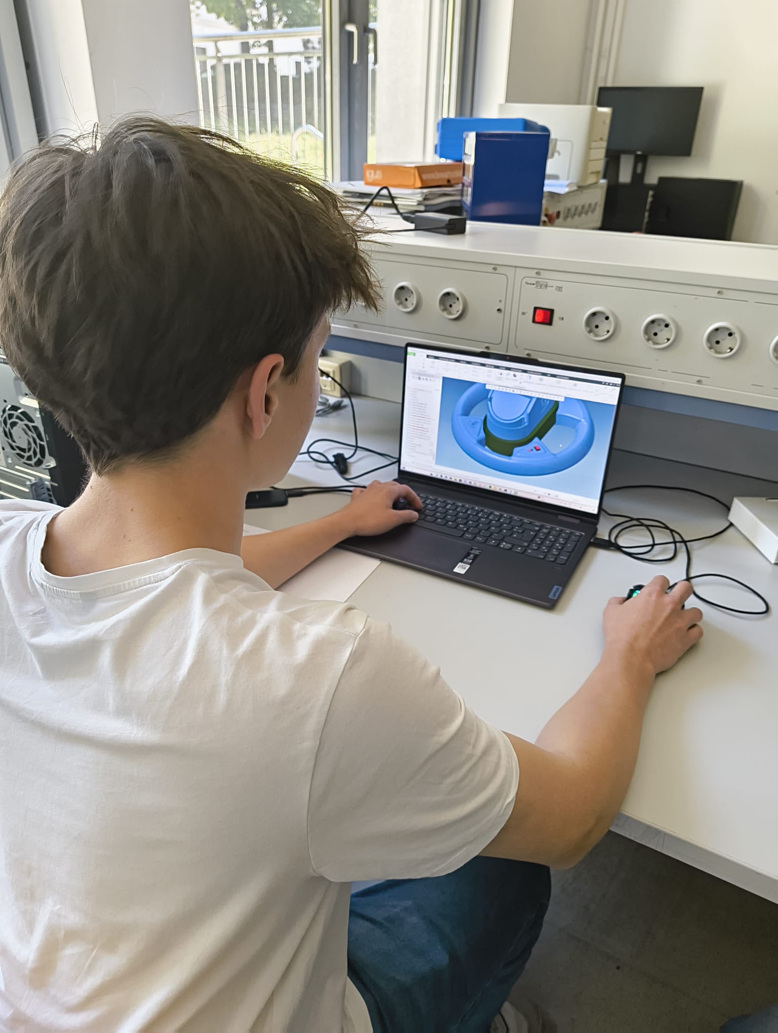 Benjamin Frank in seinem Element 2
