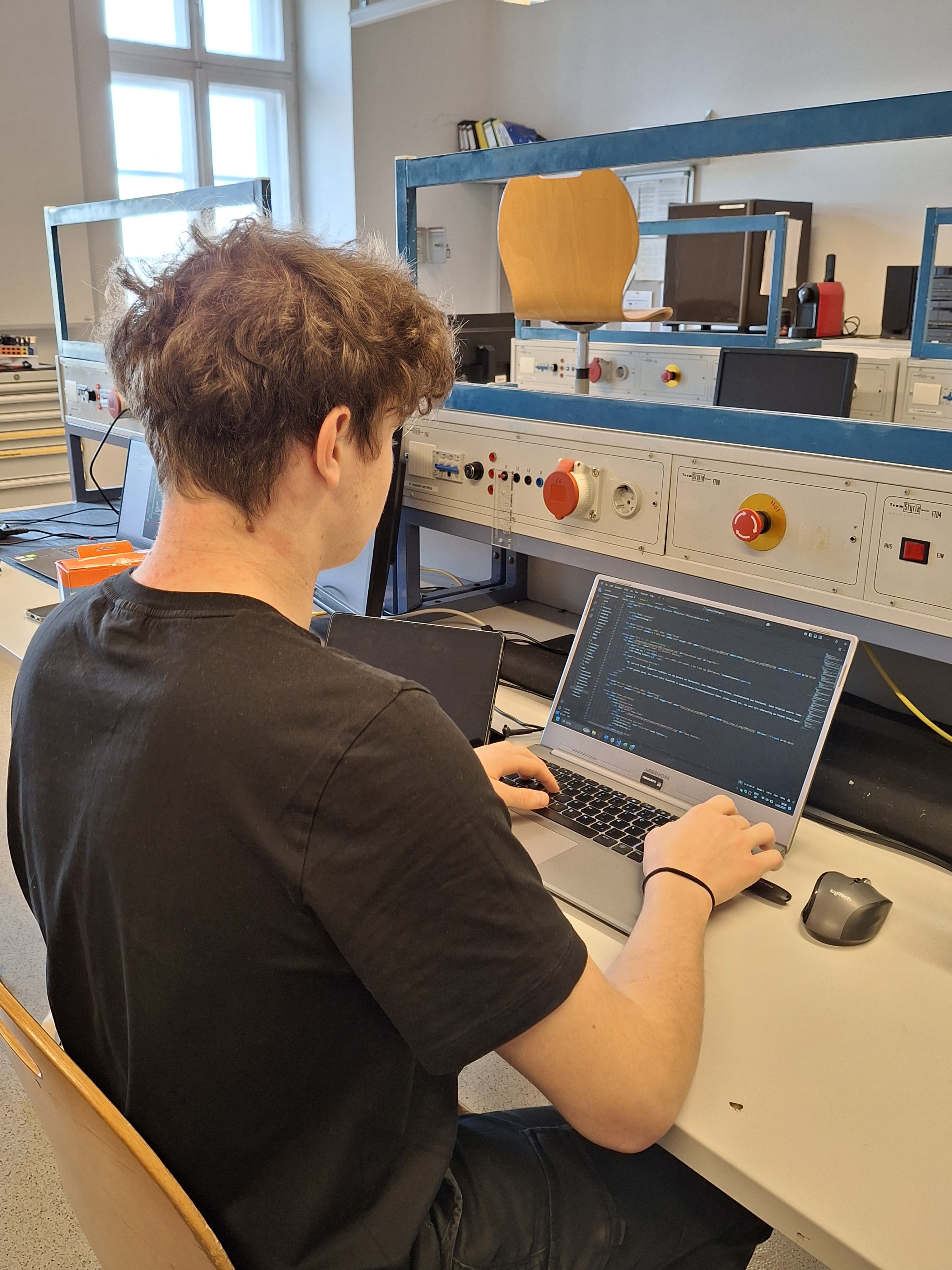 Jakob Pfeiffer in seinem Element 1
